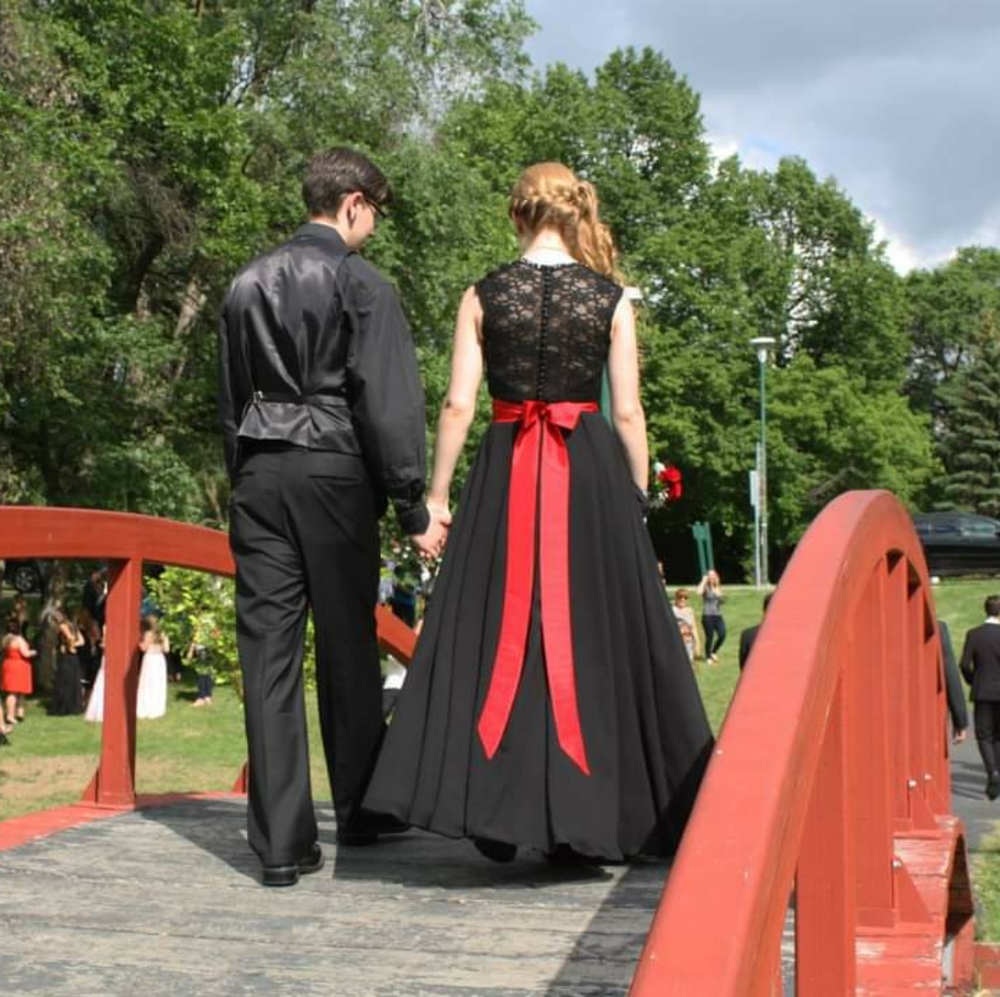 Black Grad Gown - Picture 7 of 7